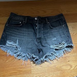 Free people jean shorts!